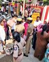 திருப்பரங்குன்றம் தர்காவிற்கு செல்வதற்காக பிரியாணியுடன் வந்த கேரள முஸ்லிம்கள் மலையேற தடை13