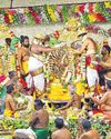 சித்திரை திருவிழாவின் முத்திரை நிகழ்வு மீனாட்சி - சுந்தரேஸ்வரர் திருக்கல்யாணம்9