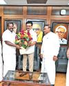 முதல்வர் மு.க.ஸ்டாலினுடன் திமுக, காங்கிரஸ், கொமதேக வேட்பாளர்கள் சந்திப்பு0