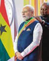 பிரதமர் மோடிக்கு கானா நாட்டின் உயரிய விருது பிரதமர் மோடிக்கு கானா நாட்டின் உயரிய விருது24