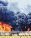 தீயில் கருகிய சரக்கு ரயில்: ரூ.12 கோடி டீசல் நாசம் தீயில் கருகிய சரக்கு ரயில்: ரூ.12 கோடி டீசல் நாசம்1