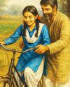 पापा के भरोसे बढ़ी साइकल4