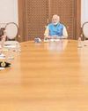 PM Modi chairs high-level meeting with Defence Minister Rajnath Singh, CDS and armed forces chiefs0
