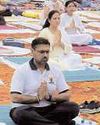 Satish Sharma attends 11th International Day of Yoga celebration in Jammu9