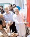 Omar Abdullah unveils new marriage hall, lays foundation stone for a key bridge in Ganderbal55