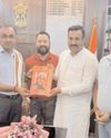 Mahant Rohit Shastri Meets Divisional Commissioner to Discuss Preservation and Promotion of Sanskrit Language4