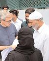 CM Omar Abdullah interacts with citizens at Raabita office Srinagar, listens to public concerns CM Omar Abdullah interacts with citizens at Raabita office Srinagar, listens to public concerns2