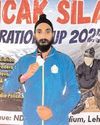 Arvinder Singh Clinches Silver for J&K0