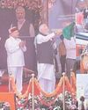 Hon'ble Prime Minister flags off Amritsar - Shri Mata Vaishno Devi Katra Vande Bharat Train1