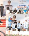 CM Omar Abdullah flags off Cyclothon on World Bicycle Day, launches Jammu Cyclothon campaign4
