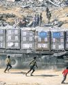 Aid Surges Into Gaza Strip