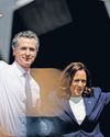 Harris and Newsom Weigh a 2028 Election Showdown Harris and Newsom Weigh a 2028 Election Showdown1
