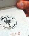 Dubai World Cup stamp on visitors' passports Dubai World Cup stamp on visitors' passports11