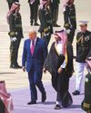 Trump basks in Saudi hospitality as he lands $600 billion in investment Trump basks in Saudi hospitality as he lands $600 billion in investment
