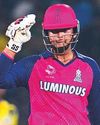 Suryavanshi's Dhoni gesture wins hearts Suryavanshi's Dhoni gesture wins hearts35