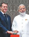 Macron and Modi spotlight 'Made in India' helicopters23