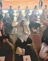 Residents turn to community and yoga to stay calm13