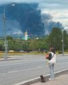 Ukraine sets Moscow refinery ablaze in biggest attack so far Ukraine sets Moscow refinery ablaze in biggest attack so far31