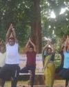 International Yoga Day Celebrated at Govindapally NF Times