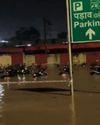 Heavy rain floods Rourkela station parking area; vehicles submerged, commuters stranded NF Times