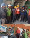 Labour Commissioner reviews SANJY Registration Camp Sonmarg, labour welfare measures at Zojila Tunnel The Global Kashmir