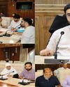 DC Srinagar, SMC Commissioner visit Yatra Transit Camp Pantha Chowk The Global Kashmir