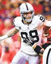 Raiders placing hobbled star Crosby on IR46