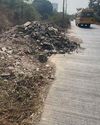 Brazen Debris Blocking Sinhagad Road Alternative Route8