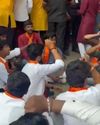 ABVP Protests at H.V. Desai College Over Shivaji Jayanti Ban24