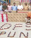 Liquor worth Rs.1 crore seized in Hinjawadi Liquor worth Rs.1 crore seized in Hinjawadi15