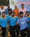 Aryans Sports Club team wins the title20