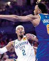 NBA-best Thunder beat Knicks as Boston seal playoff spot36