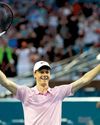 Implacable Sinner overpowers Lehecka to win Miami Open38