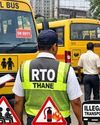 Thane RTO Penalises 21 School Buses In Student Safety Crackdown13