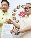 Tolentino presents 'gift' to young, talented athletes59