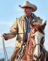 COSTNER RIDES SOLO IN SADDLE!