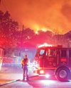 STARS FLEE L.A. INFERNO!