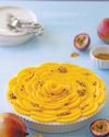 Microwave mango and granadilla cheesecake