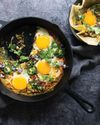 Indian masala fried eggs with rotis32