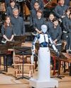 Internet: Android robot EveR 6 conducts South Korea's national orchestra