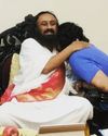 THAT ONE HUG FROM GURUDEV…