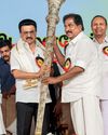 STALIN GETS A SLOGAN India Today