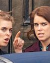 YORK SISTERS KEEPING THEIR DISTANCE FROM FERGIE! YORK SISTERS KEEPING THEIR DISTANCE FROM FERGIE!9