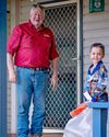 POSTIE PAIR 'OUR MAIL RUN IS 650KM LONG!'12