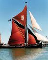 Historic Thames sailing barge Lady Daphne goes home Historic Thames sailing barge Lady Daphne goes home