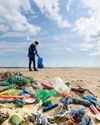 Beach clean reveals plastic from the past3