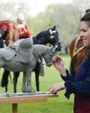 Household Cavalry Sculptor-in-Residence - After years in a city job, Zoë Carmichael was destined to devote herself to the antique discipline of sculpture and immortalise her favourite subjects - horses - in bronze