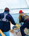 Sail handling when short-handed9