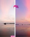 Create a colourful pastel sunrise