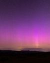 Aurora over Hound Tor